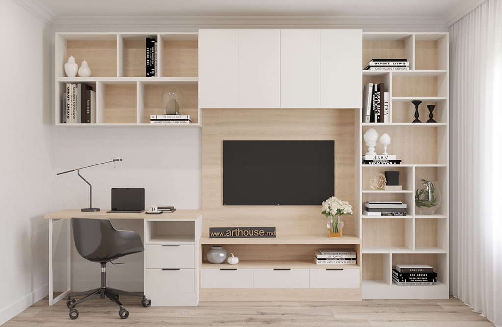 Living cu masă de lucru #1106 (model)